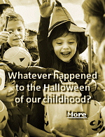 The author tells her granddaughter how Halloween used to be when she was a little girl. The homemade costumes, the parties, bobbing for apples, and of course, trick and treating, when candy bars were full-sized, costing the giver a nickel. Great memories. 